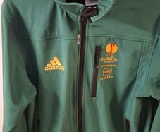 Europa League Final 2011 Official Adidas Staff Jacket Jersey (Adult Small) FREE POST