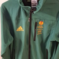 Europa League Final 2011 Official Adidas Staff Jacket Jersey (Adult Small) FREE POST