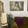 Framed Print on Canvas Lady of the Orient Image 4