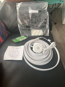Running neon led strip stair light