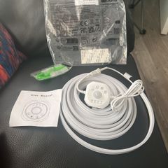 Running neon led strip stair light