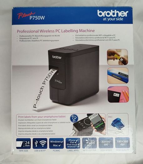 Brother PT-P750W label printer