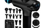 Muscle Massage Gun Deep Tissue Massager 14+ 1 Heads for Athletes Electric Handheld