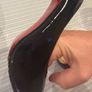 Ladies Shoes Louboutin Style. Black Patent Leather Image 5