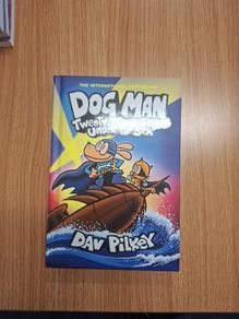 HARDBACK Dogman Twenty thougans fleas under the sea