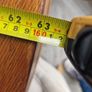 Solid oak dining table Image 2