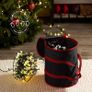 Premium Christmas Light Storage Bag with Metal Reels - Stores Upto 600 Average Size Xmas Lights bulbs & Strips, Reinforced Stitched Canvas Handles, Tear Proof 600D Oxford Storage Box Image 2