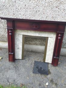 Fireplace surround