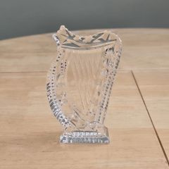 Vintage Waterford Crystal Harp Paper Weight