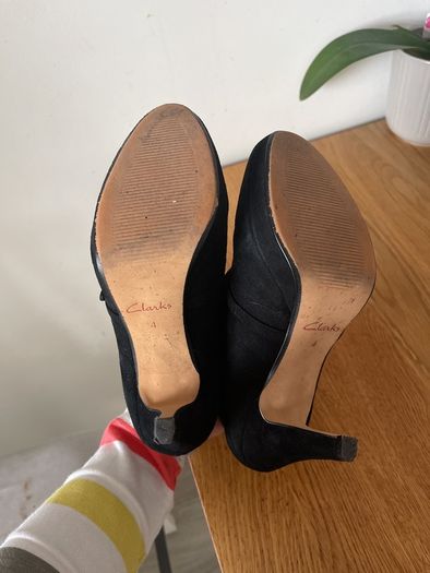 Clark woman leather shoes