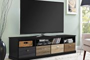 Mercer Tv Console Multicolour Drawers 65" Black - 1773196pcomuk