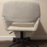 Homy Casa Modern Beige Office Chair  Like New Condition Image 2