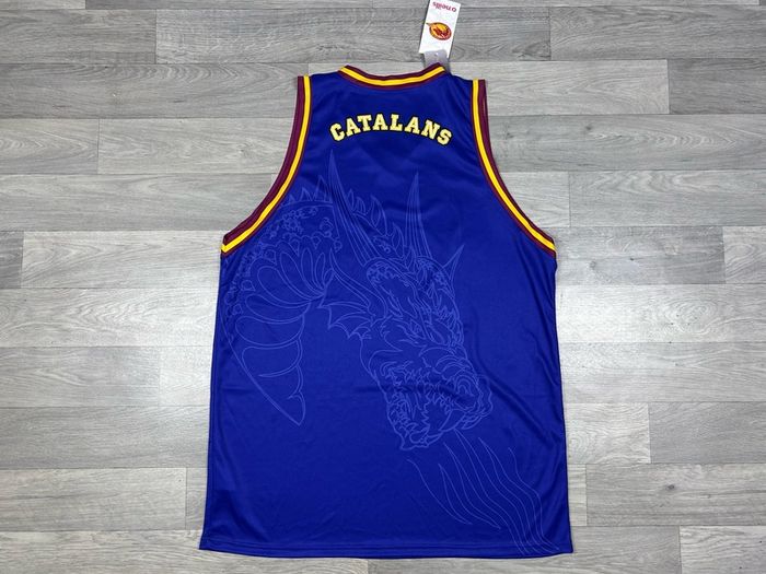 New Oneills Catalan Dragons Basketball Vest Jersey Shirt Mens XL