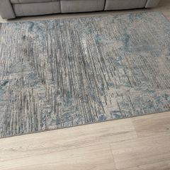 Extra large Rug navy blue grey