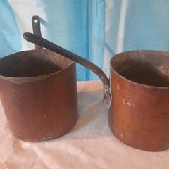 Antique Copper Pots