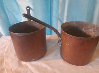 Antique Copper Pots