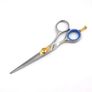 Hair Cutting Scissors,Professional Hairdressing Scissors, with High Quality Stainless Steel Sharp Razor Edge With Black Case (14.5cm, Silver) Image 4