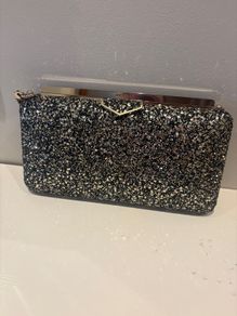 Jimmy Choo Eclipse Glitter Bag