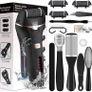 Electric Foot File Callus Remover, iToncs Professional Pedicure Kit Rechargeable Feet Callus Remover with 10 in 1 Foot Files Pedicure Tools Foot Care for Dead Skin MULTIPLE COLOURS AVAILABLE (FREE POSTAGE) Image 2