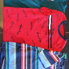 USED Ralph Lauren & Tommy hilfiger boys tops bundle 8-10yrs