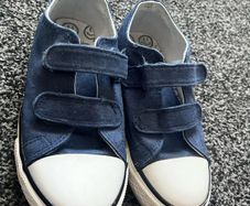 navy boys shoes