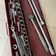 Vintage Britool socket set mixed brands NATIONWIDE DELIVERY AVAILABLE