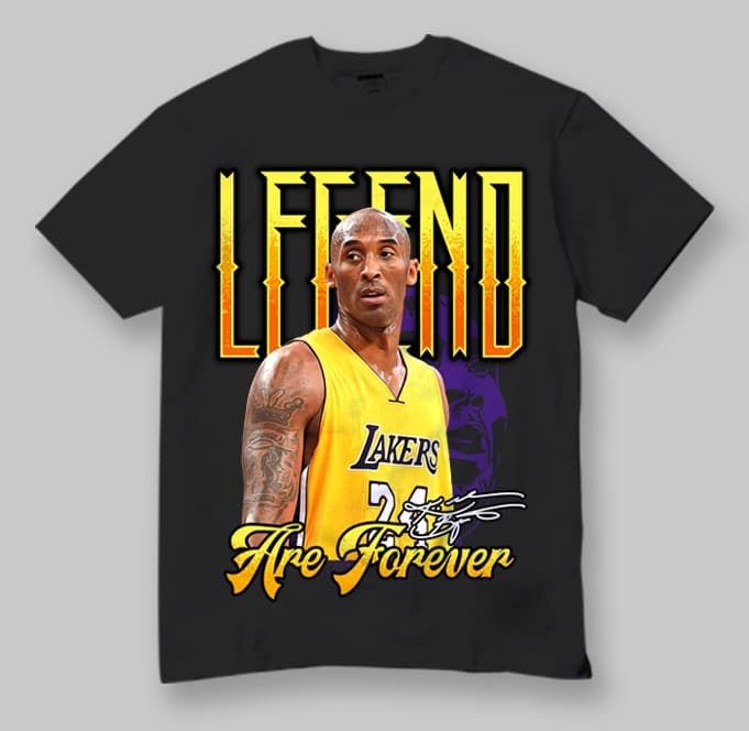 Kobe Bryant t-shirts black mamba t-shirts