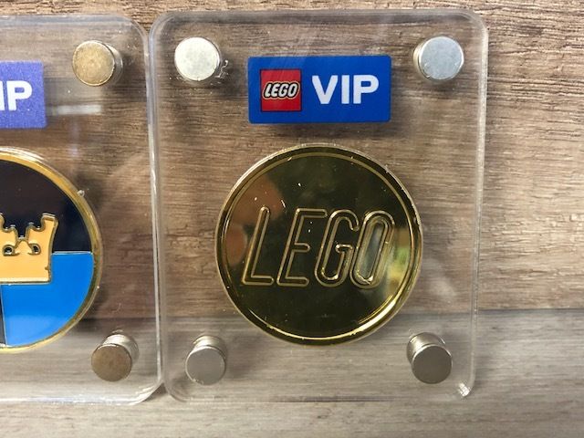 lego Collectors Coins - 5 + Holder