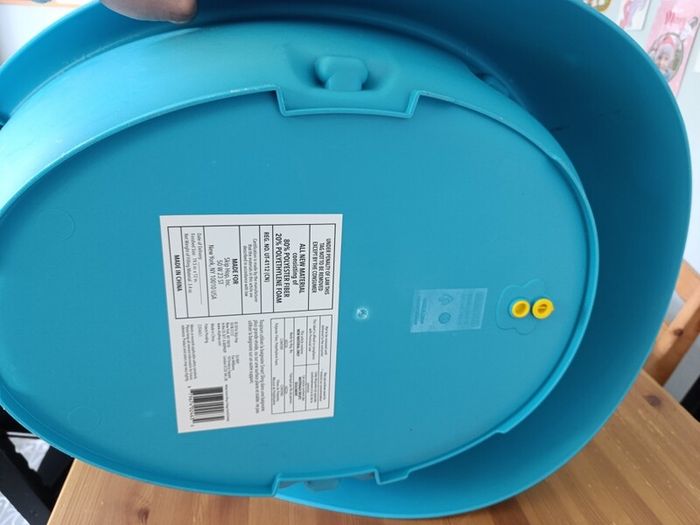 Skip Hop - Baby bath with ergonomic mat MOBY 3 blu