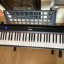 Yamaha Piaggero NP15 Portable Keyboard, Piano keys look, 61 Keys, USB connection, Black with Music stand and keyboard Stand  (Working Perfectly) Image 8