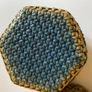 Edwardian woven needle basket/box Image 4