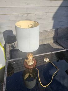 Owl table lamp