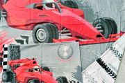Racing Single Bed Linen Set / Duvet Cover