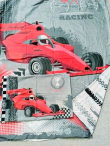 Racing Single Bed Linen Set / Duvet Cover