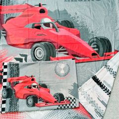 Racing Single Bed Linen Set / Duvet Cover