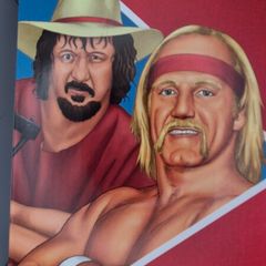 WWE Hulk Hogan vs Terry Funk Mattel Coliseum Collection Figures