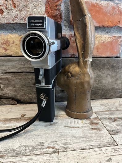 vintage movie camera