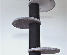 XXL grey blackline cat tree