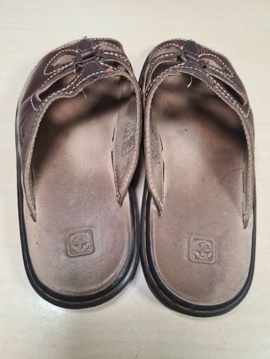 Womens Vintage Dr Martens 3a81 Butterfly  Sandals Peanut Sandals Brown Leather Size Uk 6 Eu 39
