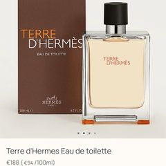 Hermes Terre 200ml parfum