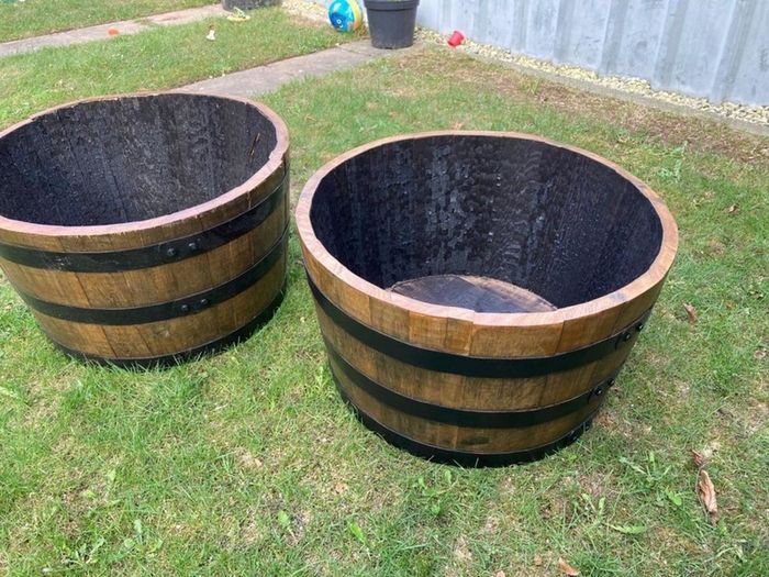 Whiskey barrels