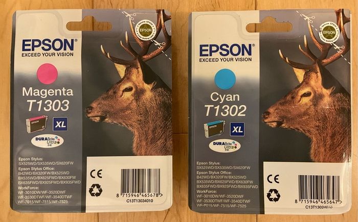 Epson Printer Ink T1302 & T1303