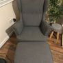Ikea Strandmon Armchair & Ottoman Image 2