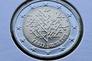 Estonia 2020 year Uncirculated 2 Euro coin.
