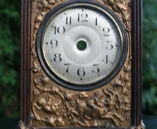 Antique Carriage Clock Case H-8" 5,2" X 3"
