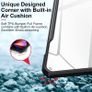 XUNDD Case for iPad Pro 11 Inch 2021 (3rd Generation), Slim Clear Backshell, Shock Absorption Soft TPU Edge Bumper [Support Apple Pencil Charging] - Black Image 5