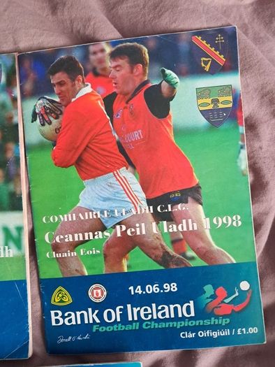Ulster GAA Programmes X 7