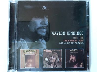 Waylon Jennings [2000] This Time / The Ramblin' Man / Dreaming My Dreams [2xCD Album]