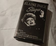 Elaine Paige Stages Tape Cassette