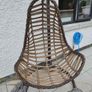 EZ Living Hanging Egg Chair with Cushions Image 3